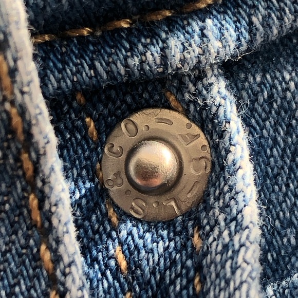 LEVI’S 724 High Rise Straight Crop - Size 28 - Picture 10 of 14